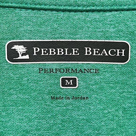 Pebble Beach Performance Pullover Sweatshirt Long Sleeve 1/4 Zip Golf Jacket - Picture 10 of 10